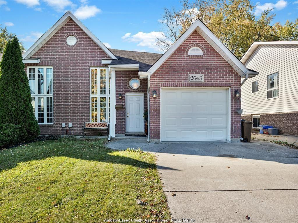 MLS# 26012573: 2643 CARISSA  Unit# UPPER, Windsor, Canada