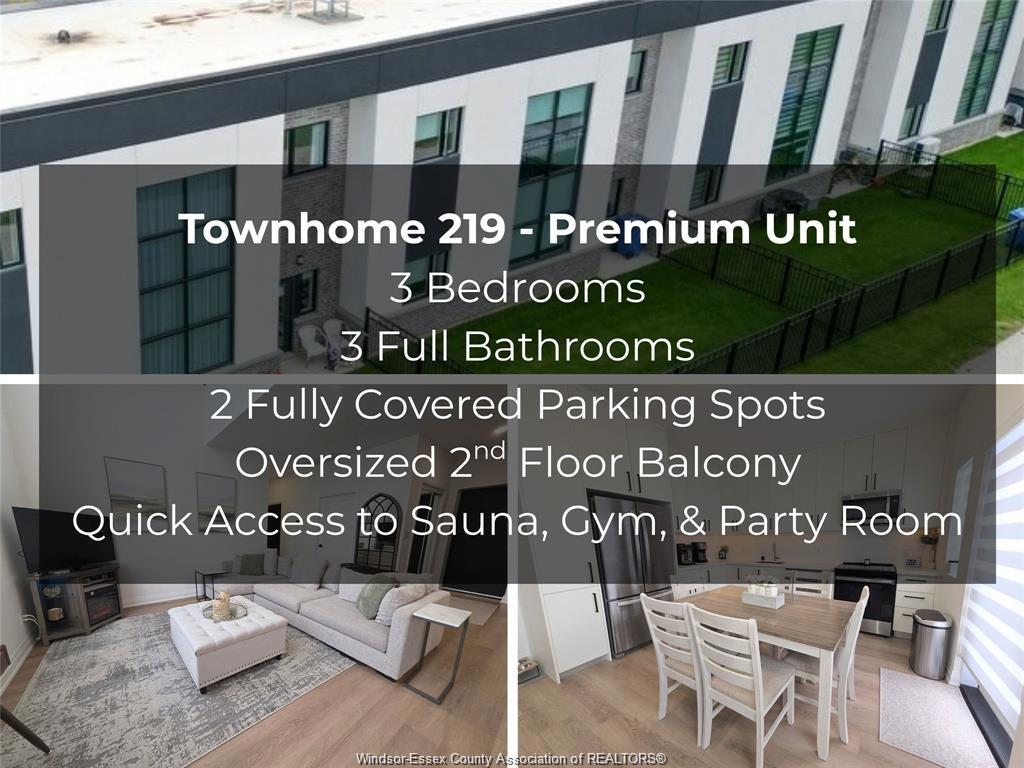 MLS# 26025256: 4300 Laurier Parkway Unit# 219, LaSalle, Canada